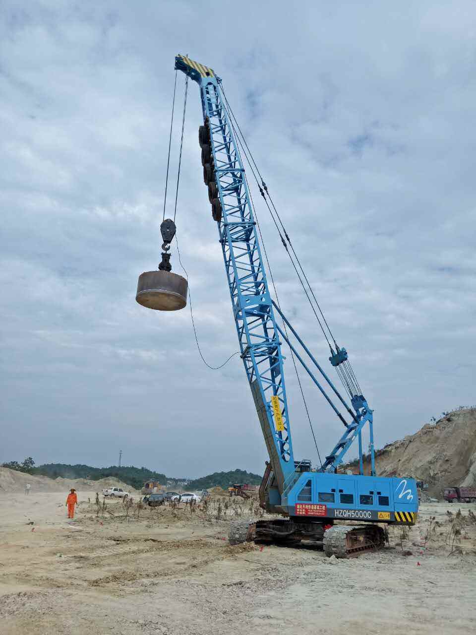 湖南人人家维龙仓储园建设项目强夯施工【恒通强夯承建】